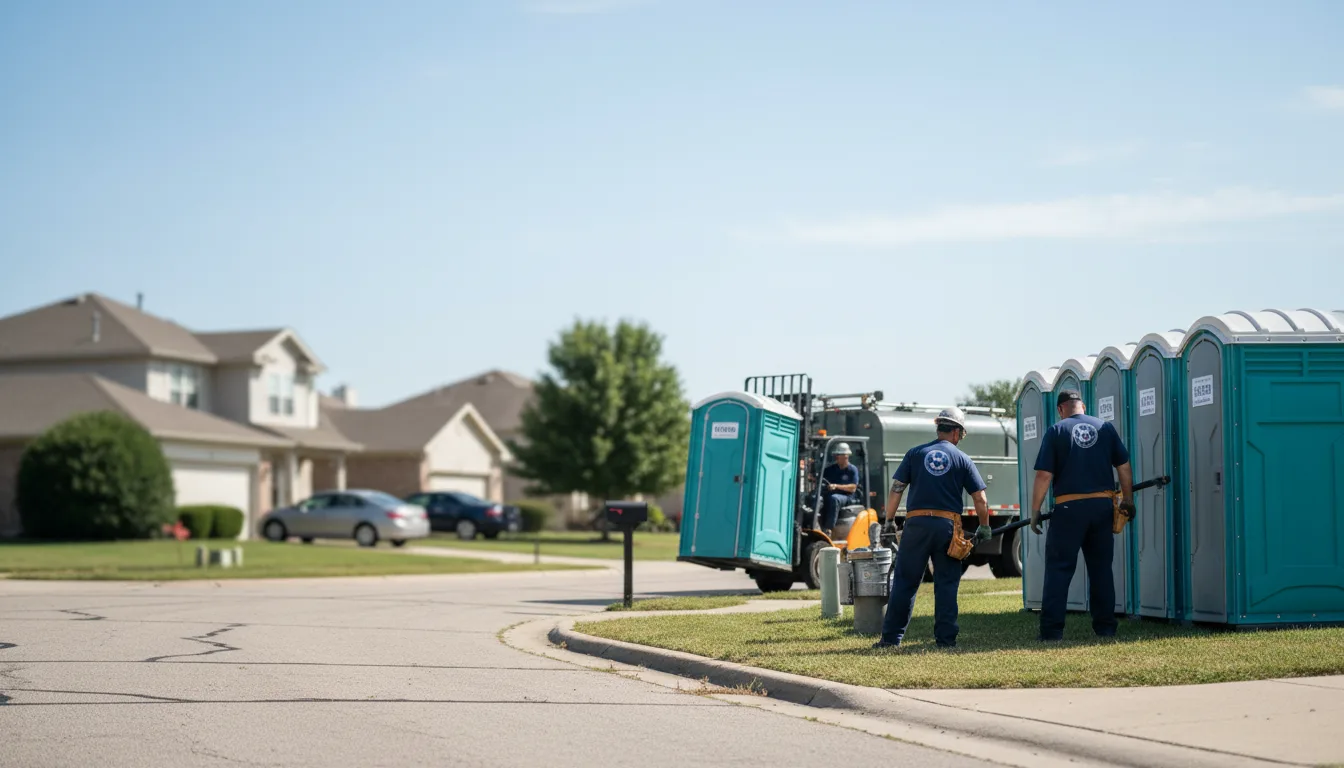 Porta Potty Rental in Mount Olive, IL near me